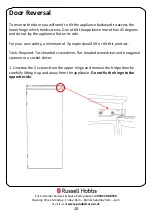 Preview for 20 page of Russell Hobbs RHBI55177LF2 Instruction Manual