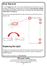 Preview for 22 page of Russell Hobbs RHBI55177LF2 Instruction Manual