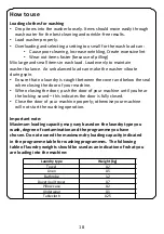 Preview for 18 page of Russell Hobbs RHBI714WM1 Instruction Manual