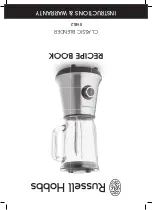 Preview for 20 page of Russell Hobbs RHBL2 Instructions & Warranty