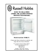 Russell Hobbs RHBLF1 Instruction Manual preview