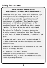 Preview for 3 page of Russell Hobbs RHBM2003 User Manual