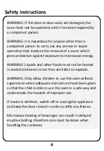 Preview for 4 page of Russell Hobbs RHBM2003 User Manual