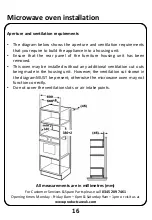 Preview for 16 page of Russell Hobbs RHBM2003 User Manual