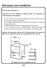 Preview for 17 page of Russell Hobbs RHBM2003 User Manual