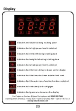 Preview for 23 page of Russell Hobbs RHBM2003 User Manual