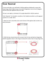 Preview for 19 page of Russell Hobbs RHBU60FREEZER-N Instruction Manual