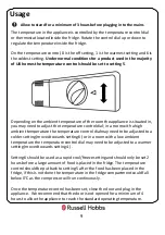 Preview for 9 page of Russell Hobbs RHBU60FRIDGE-N Instruction Manual