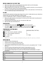 Preview for 4 page of Russell Hobbs RHC455 Instructions & Warranty