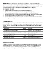 Preview for 6 page of Russell Hobbs RHC670 Instructions & Warranty