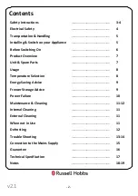 Preview for 2 page of Russell Hobbs RHCF103-MD Instruction Manual