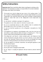 Preview for 3 page of Russell Hobbs RHCF103-MD Instruction Manual