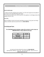 Preview for 4 page of Russell Hobbs RHCF103 Instruction Manual