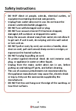 Preview for 4 page of Russell Hobbs RHCHS1001-C Manual