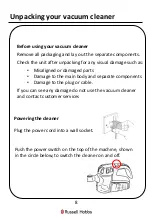 Preview for 8 page of Russell Hobbs RHCHS1001-C Manual