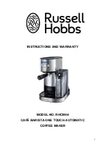 Предварительный просмотр 1 страницы Russell Hobbs RHCM46 Instructions And Warranty