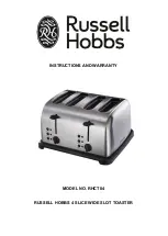 Russell Hobbs RHCT04 Instructions And Warranty preview