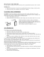 Preview for 8 page of Russell Hobbs RHCTD1 Instrucion Manual