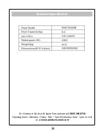 Preview for 20 page of Russell Hobbs RHCTD200B Instruction Manual