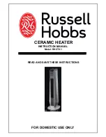 Предварительный просмотр 1 страницы Russell Hobbs RHCTH1 Instruction Manual