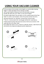 Preview for 11 page of Russell Hobbs RHCV1601 Quick Start Manual