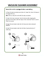 Preview for 11 page of Russell Hobbs RHCV20AS01 Manual