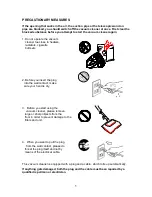 Preview for 5 page of Russell Hobbs RHCV21 Instructions And Warranty