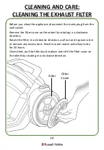 Preview for 16 page of Russell Hobbs RHCV2103 Manual