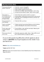 Preview for 8 page of Russell Hobbs RHCV4101 Operating Manual