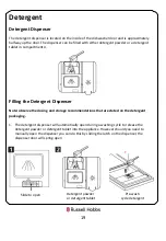 Preview for 19 page of Russell Hobbs RHDW3-M Instruction Manual