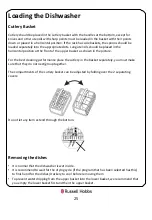 Preview for 25 page of Russell Hobbs RHDW3-M Instruction Manual