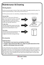 Preview for 33 page of Russell Hobbs RHDW3-M Instruction Manual