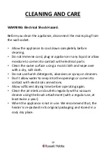 Preview for 10 page of Russell Hobbs RHEFSTV1002B User Manual