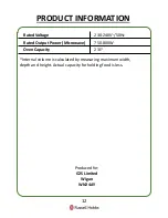 Preview for 12 page of Russell Hobbs RHEM1901B-SB User Manual