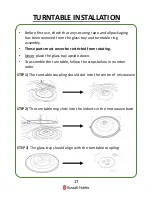 Preview for 17 page of Russell Hobbs RHEM1901B-SB User Manual