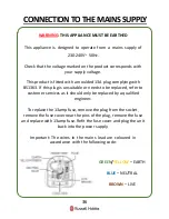 Preview for 36 page of Russell Hobbs RHEM1901B-SB User Manual