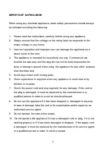 Preview for 3 page of Russell Hobbs RHEM42G Instructions And Warranty