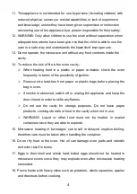 Preview for 4 page of Russell Hobbs RHEM42G Instructions And Warranty