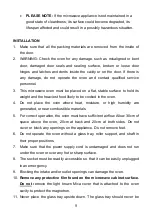 Preview for 8 page of Russell Hobbs RHEM42G Instructions And Warranty