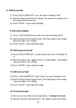 Preview for 19 page of Russell Hobbs RHEM42G Instructions And Warranty