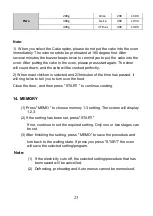 Preview for 23 page of Russell Hobbs RHEM42G Instructions And Warranty