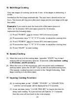 Preview for 24 page of Russell Hobbs RHEM42G Instructions And Warranty