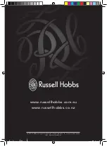 Preview for 12 page of Russell Hobbs RHF208P Instructions Manual