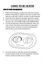 Предварительный просмотр 7 страницы Russell Hobbs RHFH1008B Manual