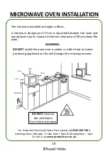 Предварительный просмотр 16 страницы Russell Hobbs RHFM2001 User Manual