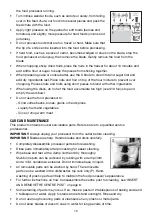 Preview for 12 page of Russell Hobbs RHFP5000 Instructions & Warranty