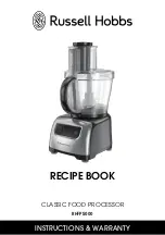 Preview for 21 page of Russell Hobbs RHFP5000 Instructions & Warranty