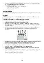 Preview for 18 page of Russell Hobbs RHFP6010AU Instructions & Warranty