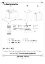 Preview for 7 page of Russell Hobbs RHGCH601SS-B-M Instruction Manual