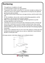 Preview for 8 page of Russell Hobbs RHGCH601SS-B-M Instruction Manual